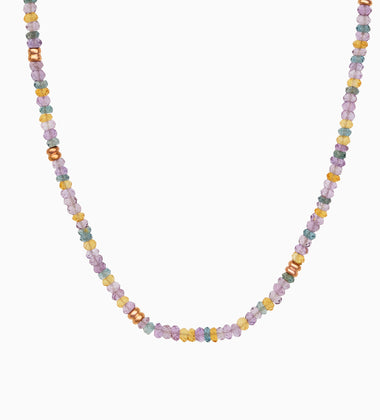 Gemstone necklace